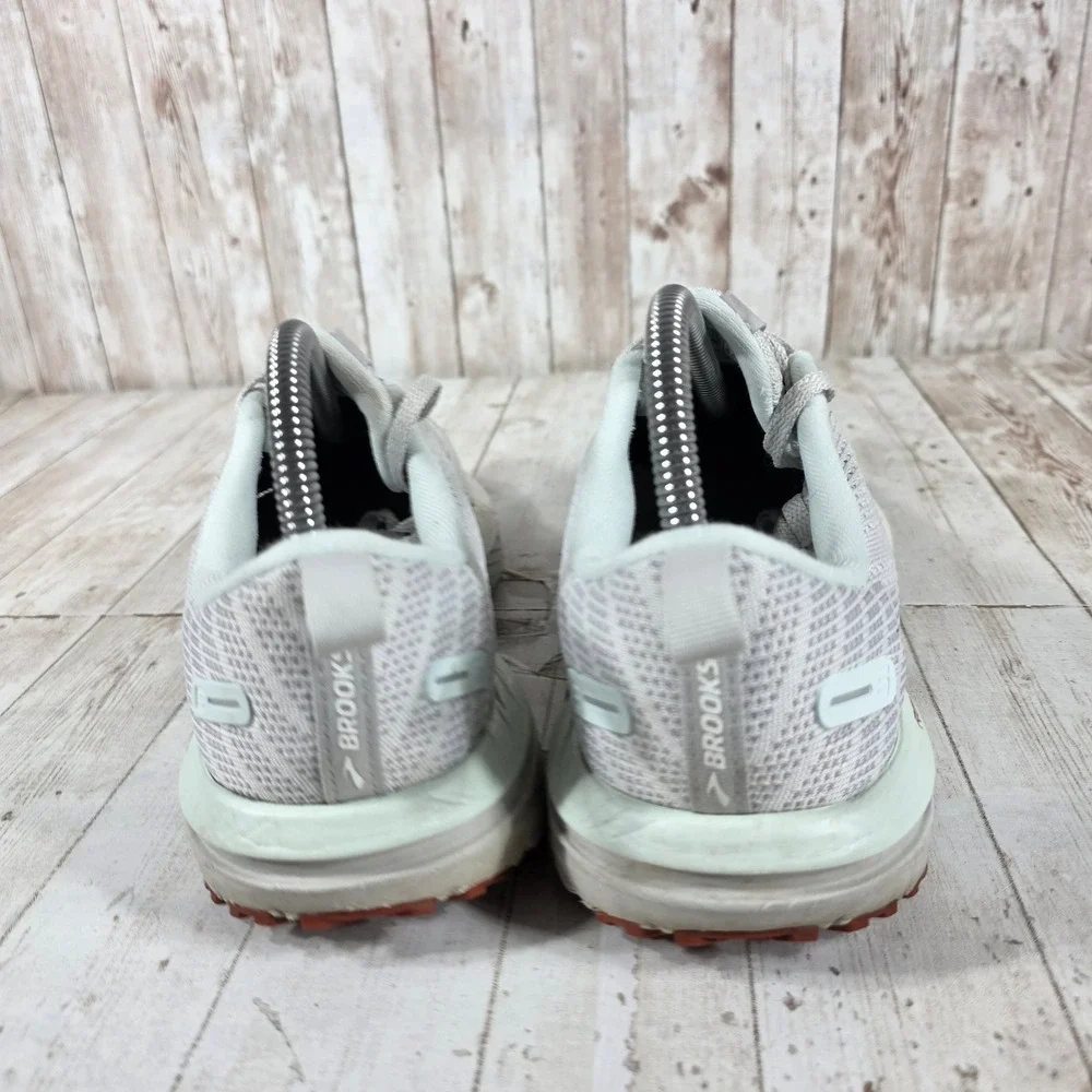 Brooks Revel 6 Womens 8.5 Running Shoes Gray Light Green 1203861B459